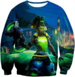 Overwatch Celebrity Hero Lucio Hoodie - Overwatch Hoodie - Sweatshirt