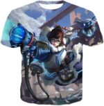 Overwatch Climatologist Mei Defense Hero Hoodie - T-Shirt