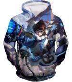 Overwatch Climatologist Mei Defense Hero Zip Up Hoodie - Hoodie