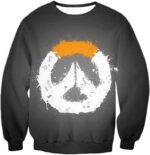 Overwatch Cool Black Logo Hoodie - Sweatshirt