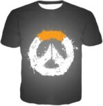 Overwatch Cool Black Logo Hoodie - T-Shirt