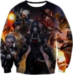 Overwatch Cool Heroe Reaper Hoodie - Overwatch Hoodie - Sweatshirt