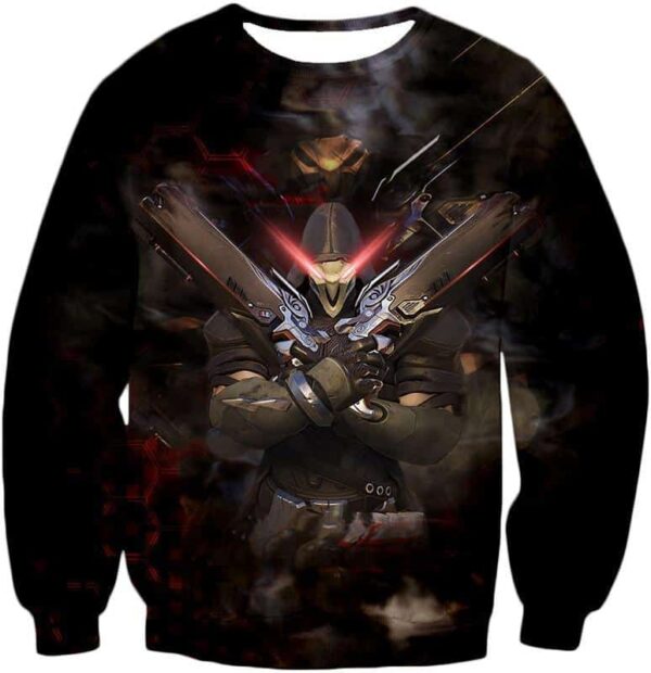 Overwatch Cool Reaper Hellfire Shotguns Hoodie - Sweatshirt