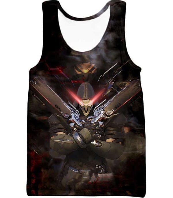 Overwatch Cool Reaper Hellfire Shotguns Hoodie - Tank Top