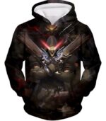 Overwatch Cool Reaper Hellfire Shotguns Zip Up Hoodie - Hoodie