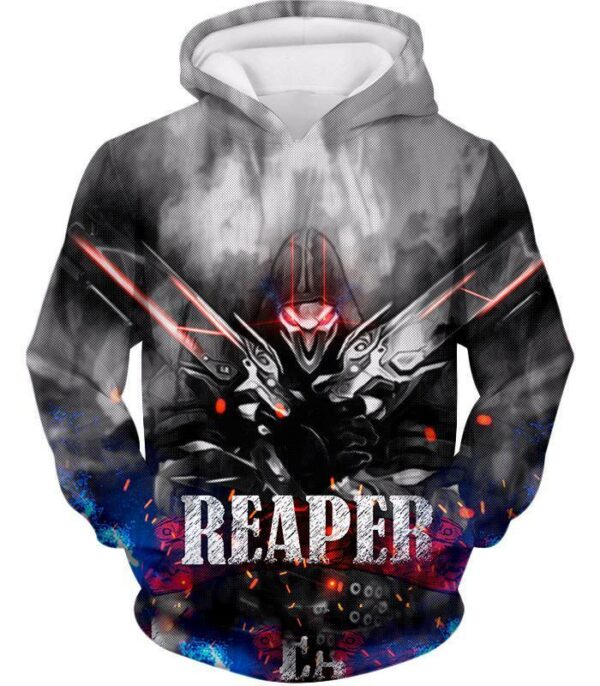 Overwatch Cool Reaper Promo Zip Up Hoodie - Hoodie