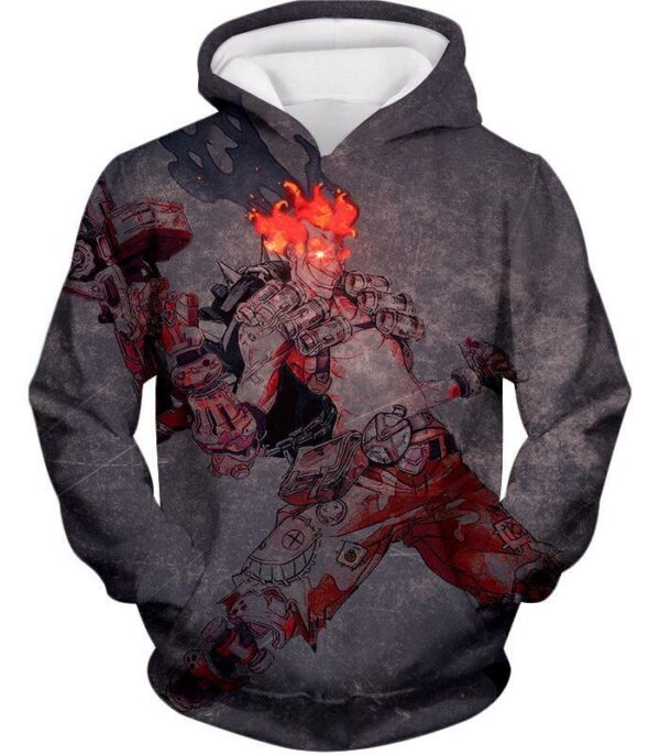 Overwatch Craziest Villain Junkrat Hoodie - Overwatch Hoodie