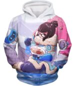 Overwatch Cute Defense Hero Climatologist Mei Hoodie