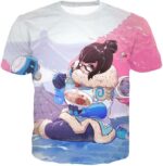 Overwatch Cute Defense Hero Climatologist Mei Hoodie - T-Shirt