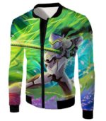 Overwatch Cyborg Ninja Fighter Genji Hoodie - Jacket