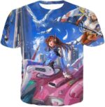 Overwatch D.Va Tank Support Hero Hoodie - T-Shirt