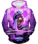 Overwatch Deadly Attacker Sombra Hoodie - Overwatch Hoodie