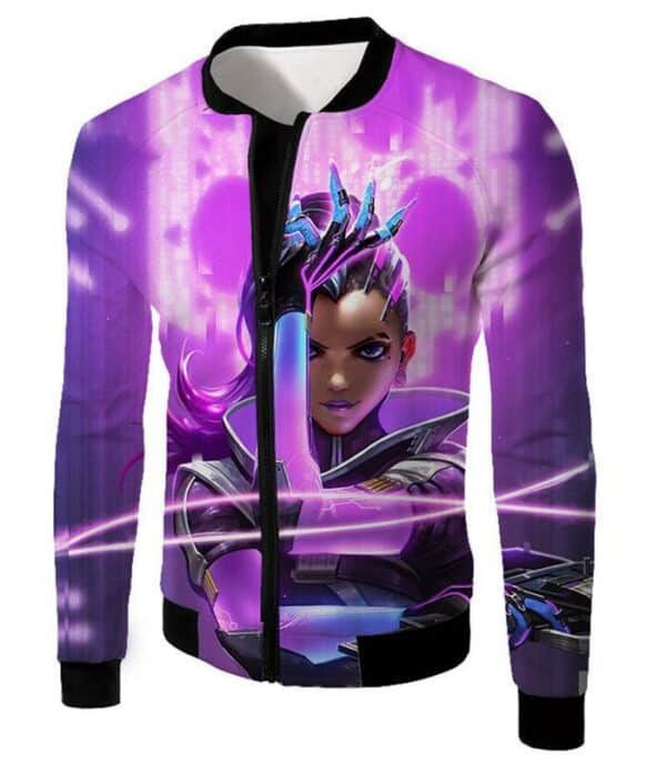 Overwatch Deadly Attacker Sombra Hoodie - Overwatch Hoodie - Jacket