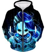 Overwatch Deadly Attacker Sombra Skin Hoodie - Overwatch Hoodie - Zip Up Hoodie