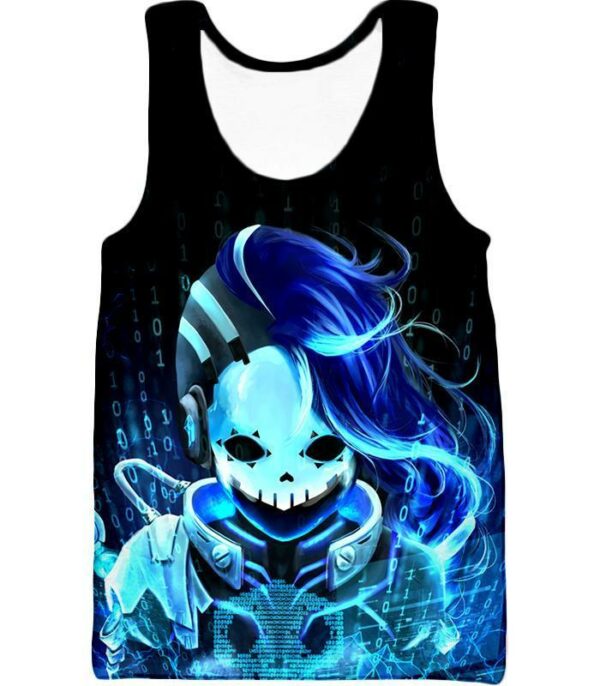 Overwatch Deadly Attacker Sombra Skin Zip Up Hoodie - Overwatch Hoodie - Tank Top