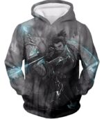 Overwatch Deadly Former Shimada Clan Master Hanzo Zip Up Hoodie - Overwatch Hoodie - Hoodie