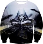 Overwatch Deadly Ghost Reaper Hoodie - Overwatch Hoodie - Sweatshirt