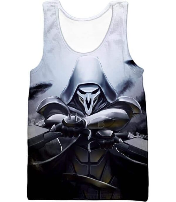 Overwatch Deadly Ghost Reaper Hoodie - Overwatch Hoodie - Tank Top