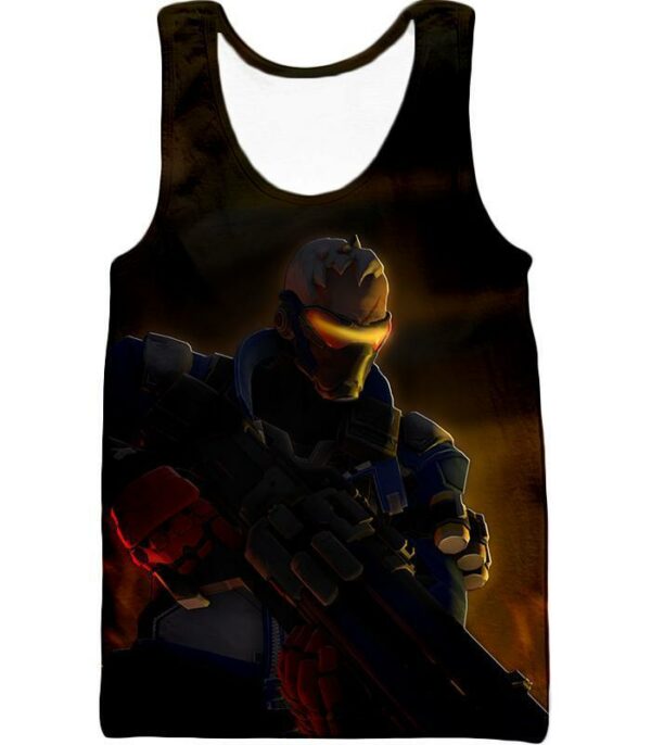 Overwatch Deadly Mercenary Former Agent Soldier:76 Hoodie - Overwatch Hoodie - Tank Top