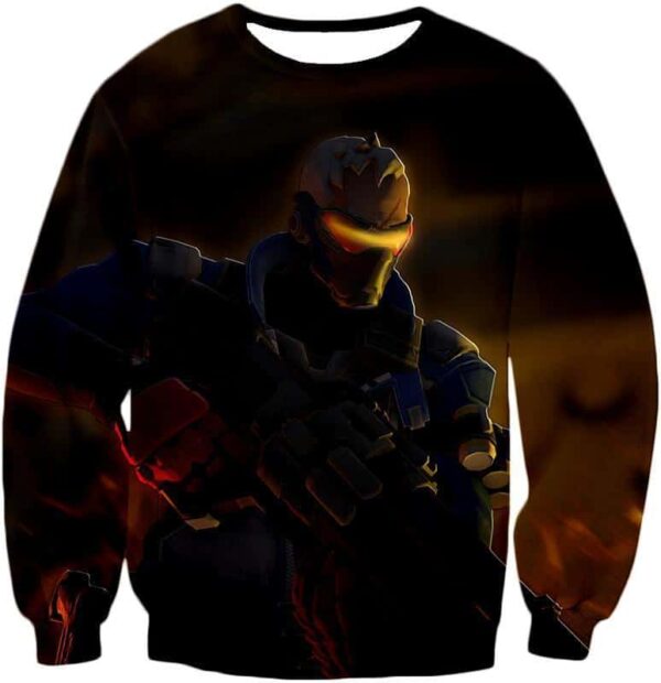 Overwatch Deadly Mercenary Former Agent Soldier:76 Hoodie - Overwatch Hoodie - Sweatshirt