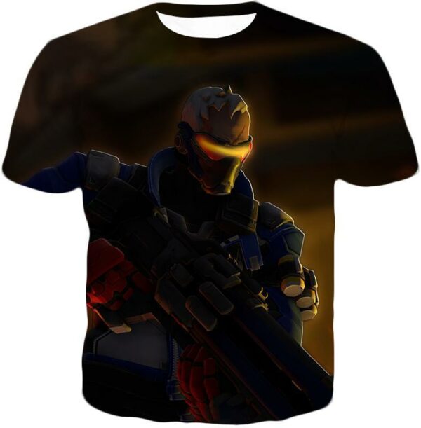 Overwatch Deadly Mercenary Former Agent Soldier:76 Hoodie - Overwatch Hoodie - T-Shirt