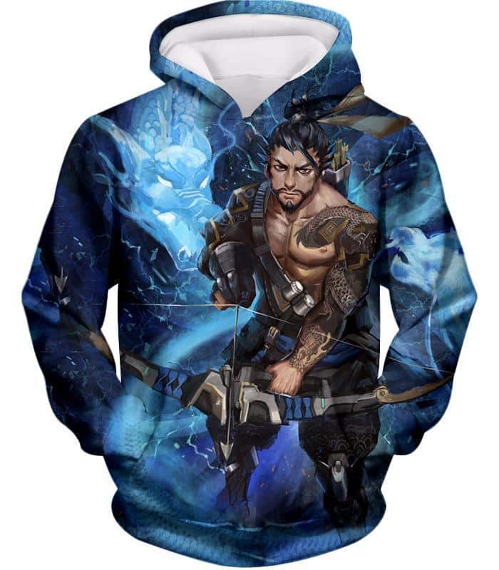 Overwatch Defense Hero Hanzo Hoodie - Overwatch Hoodie - Hoodie