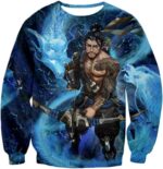 Overwatch Defense Hero Hanzo Hoodie - Overwatch Hoodie - Sweatshirt