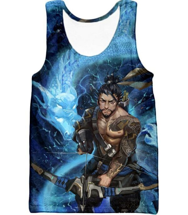 Overwatch Defense Hero Hanzo Hoodie - Overwatch Hoodie - Tank Top