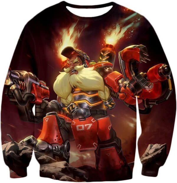 Overwatch Defense Hero Torbjorn Hoodie - Sweatshirt