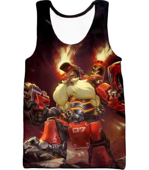 Overwatch Defense Hero Torbjorn Hoodie - Tank Top