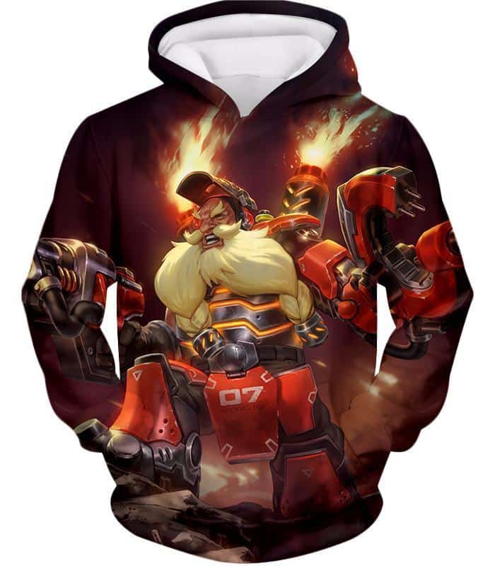 Overwatch Defense Hero Torbjorn Hoodie