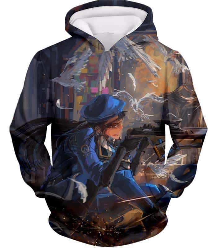 Overwatch Elite Sniper Ana Amari Hoodie - Hoodie