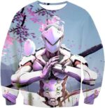 Overwatch Fatal Ninja Cyborg Genji Hoodie - Overwatch Hoodie - Sweatshirt