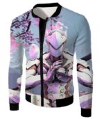 Overwatch Fatal Ninja Cyborg Genji Zip Up Hoodie - Overwatch Hoodie - Jacket