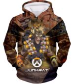 Overwatch Game Defense Hero Junkrat Hoodie