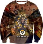 Overwatch Game Defense Hero Junkrat Hoodie - Sweatshirt