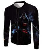 Overwatch Ghostly Hunter Deadly Enemy Reaper Zip Up Hoodie - Overwatch Hoodie - Jacket