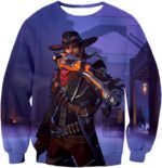 Overwatch Gunslinger McCree Hoodie - Overwatch Hoodie - Sweatshirt