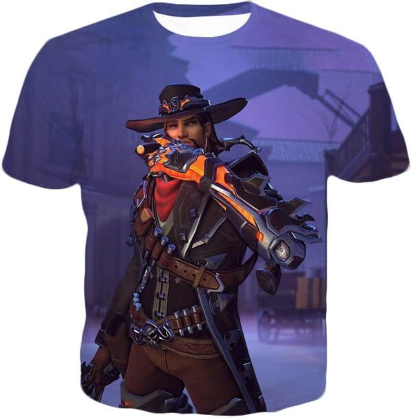 Overwatch Gunslinger McCree Hoodie - Overwatch Hoodie - T-Shirt