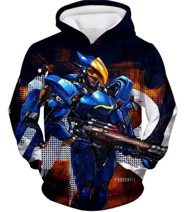 Overwatch Helix International Security Chief Pharah Hoodie - Overwatch Hoodie