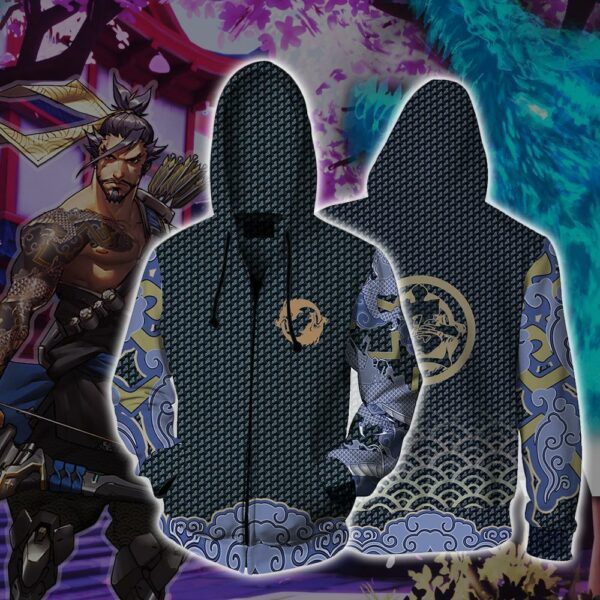 Overwatch Hero Hanzo Hoodie Jacket