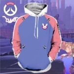 Overwatch Hoodies - DVA Zip Up Hoodie