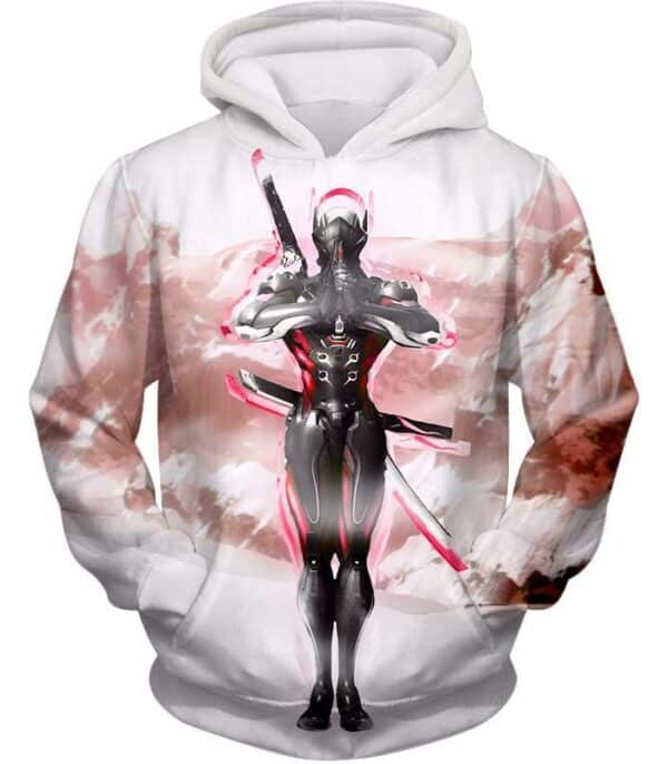 Overwatch Katana Wielder Deadly Ninja Cyborg Genji Hoodie