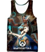 Overwatch Light Bending Support Hero Symmetra Hoodie - Tank Top