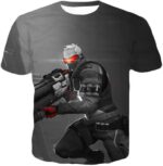 Overwatch Mystery Fighter Soldier:76 Hoodie - T-Shirt