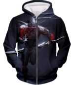 Overwatch Ninja Assault Fighter Genji Hoodie - Overwatch Hoodie - Zip Up Hoodie