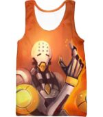 Overwatch Omnic Guru Wandering Robot Tekhartha Zenyatta Hoodie - Tank Top