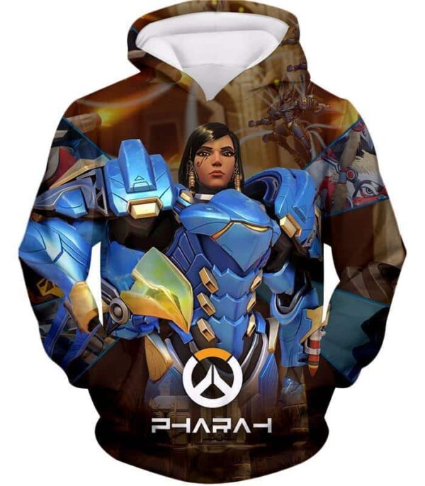 Overwatch Powerful Game Attack Hero Pharah Hoodie