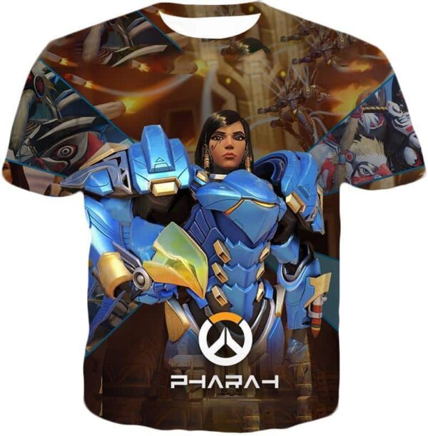 Overwatch Powerful Game Attack Hero Pharah Hoodie - T-Shirt