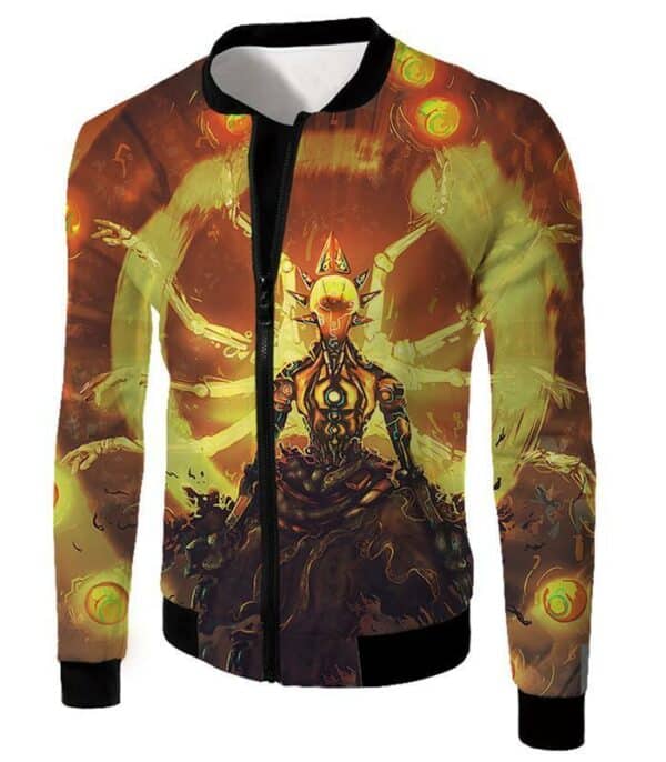 Overwatch Powerful Robot Wandering Guru Zenyatta Hoodie - Overwatch Hoodie - Jacket